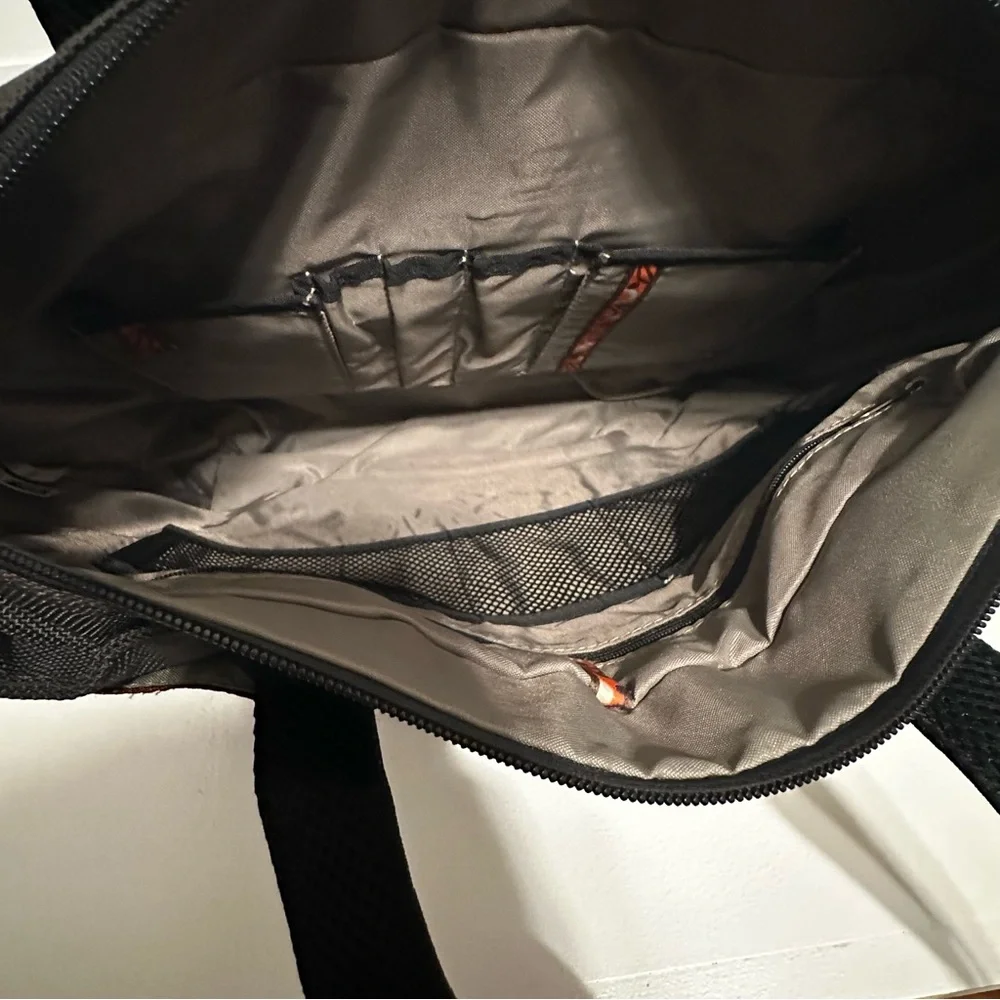 REI Inside Passage Accessory Tote Insulated Padded Tote Bag Maroon Gray 16